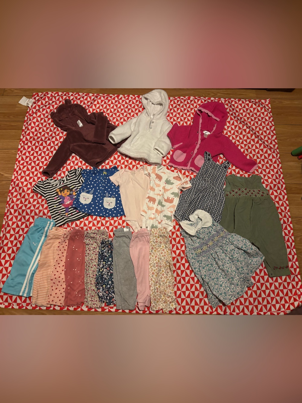 Girls 6/12 month clothing lot